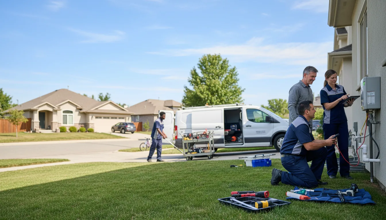 Tankless water heater service in Douglas, MA